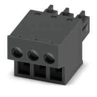 FRONT-MC 1,5/ 3-ST-3,81 BK PCB connector