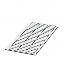 GPE 27X 8 WH/R Engraving material