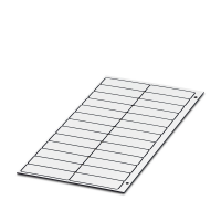 GPE 45X14 WH/R Engraving material