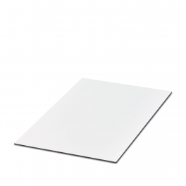 GPK/SK 296X200X1,5 WH/BK Engraving plate