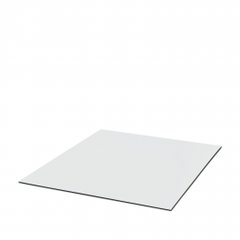 GPK/SK 610X610X1,5 WH/BK Engraving plate