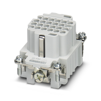 HC-DD24-I-CT-F Contact insert