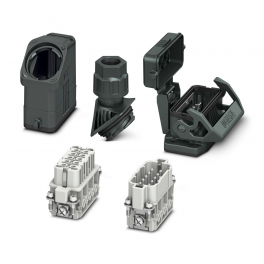HC-EVO-A10UT-BWSC-HH-M20-PLRBK Connector set
