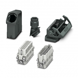 HC-EVO-A16UT-BWS-HH-M25-PLRBK Connector set