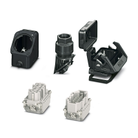 HC-EVO-B10PT-BWSC-HL-M25-PLRBK Connector set