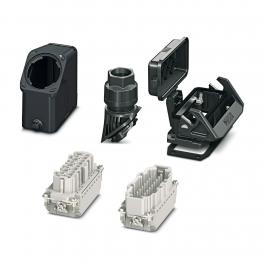 HC-EVO-B16PT-BWSC-HH-M25-PLRBK Connector set
