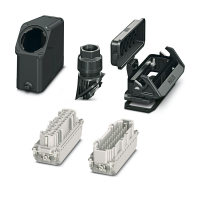 HC-EVO-B24PT-BWSC-HH-M32-PLRBK Connector set