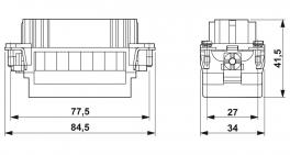 HC-K12/2-EBUC-WS Contact insert