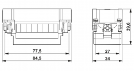 HC-K12/2-ESTC-WS Contact insert