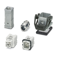 HC-STA-A03PT-BWS-HT-M20-ELCAL Connector set