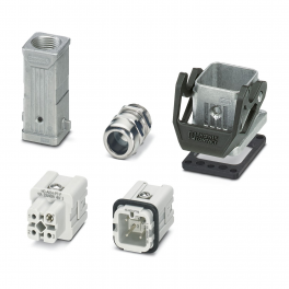 HC-STA-A03PT-BWS-HT-M20-ELCAL Connector set