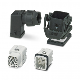 HC-STA-A04PT-BWS-HS-M20-PLRBK Connector set