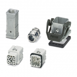 HC-STA-A04PT-BWS-HT-M20-ELCAL Connector set