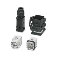 HC-STA-A04PT-BWS-HT-M20-PLRBK Connector set