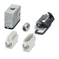 HC-STA-A16PT-BWS-HT-M25-ELCAL Connector set