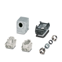HC-STA-B10PT-BWD-LS-M25-ELCAL Connector set