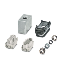 HC-STA-B16PT-BWD-LT-M25-ELCAL Connector set