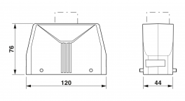HC-STA-B24-HHFD-1TM32-TM25-AL Housing