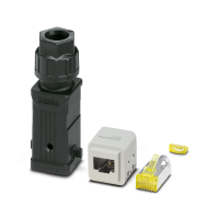 HC-STA-RJ45CT-HT-M20-PLRBK Connector set