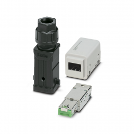 HC-STA-RJ45I-26-HT-M20-PLRBK Connector set