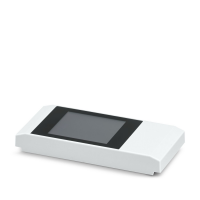 ICS50-C122X12-D2,4-TRG-7035 Upper housing part with touch display