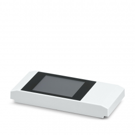 ICS50-C122X12-D2,4-TRG-7035 Upper housing part with touch display