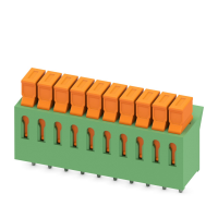 IDC 0,3/ 2-3,81 LC:BU/YE PCB terminal block