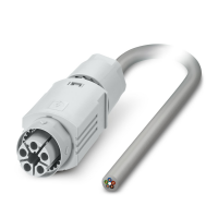 IPD P 5P2,5 F A1,0 PVC GY Connecting cable