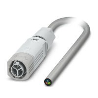 IPD PL 3P2,5 M A1,0 PVC GY Connecting cable