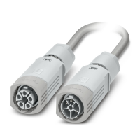 IPD PL 5P2,5 M A0,5 F PVC GY Connecting cable