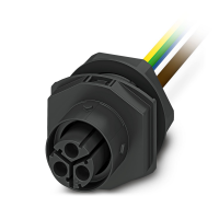 IPD W 3P2,5 F 0,5 M25 BK Panel feed-through