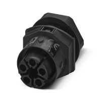 IPD W 5F2,5 F M25 BK Panel feed-through
