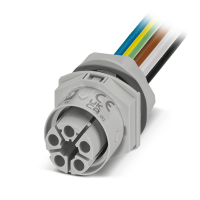 IPD W 5P2,5 F 0,5 M25 GY Panel feed-through
