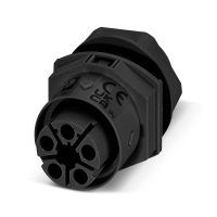 IPD W 5P2,5 F M25 BK Panel feed-through