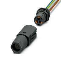 IPD WD 3P2,5 0,5 M20 BK Panel feed-through