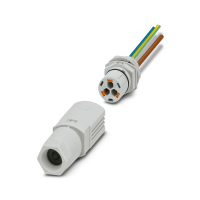 IPD WD 3P2,5 0,5 M20 GY Panel feed-through