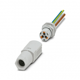 IPD WD 3P2,5 0,5 M20 GY Panel feed-through