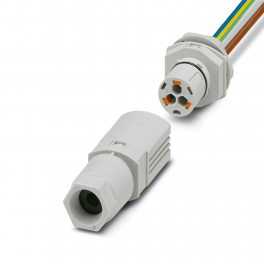 IPD WD 3P2,5 0,5 M25 GY Panel feed-through