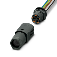 IPD WD 5P2,5 0,5 M25 BK Panel feed-through