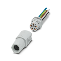 IPD WD 5P2,5 0,5 M25 GY Panel feed-through