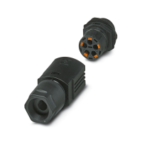 IPD WD 5P2,5 M25 BK Panel feed-through