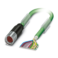 K-17 - OE/010-E01/M17 F8 Cable plug in molded plastic