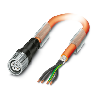K-5E - OE/2,0-C03/M23 F8 Cable plug in molded plastic