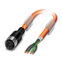 K-5E - OE/5,0-C06/M40 F8 Cable plug in molded plastic