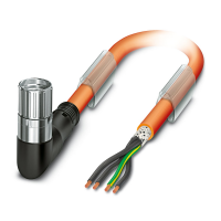 K-7E - OE/010-D03/M23 FK Cable plug in molded plastic
