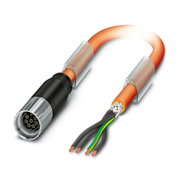 K-7E - OE/5,0-D01/M17 F8 Cable plug in molded plastic