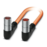 K-8E-M23FK/ 5,0-H00/M23FK-C5-S Connector in molded plastic on both sides