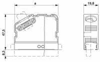 KGS-MSTB 2,5/16 BK Cable housing