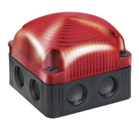 LED Perm. Beacon BWM 24VDC RD