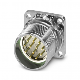 M23-12P1N12W500S Device connector front mounting